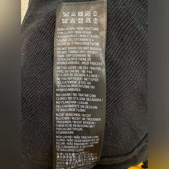 BALENCIAGA Distressed cotton-blend turtleneck long sleeve black maxi dress - Picture 14 of 15